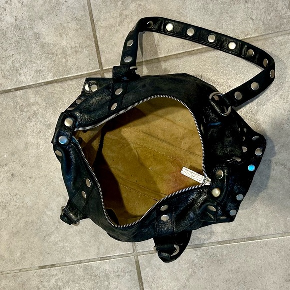 Hammitt Westwood Black Riveted Hand Bag/Satchel - Picture 6 of 11